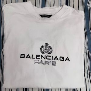 Men Balenciaga Shirt Size Medium